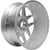 New 17" 2010-2012 Ford Fusion Machined/Silver Replacement Alloy Wheel - Factory Wheel Replacement