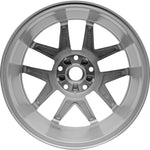 New 17" 2010-2012 Ford Fusion Machined/Silver Replacement Alloy Wheel - Factory Wheel Replacement
