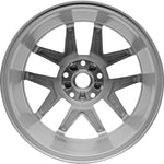 New 17" 2010-2012 Ford Fusion Machined/Silver Replacement Alloy Wheel - Factory Wheel Replacement