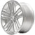 New 18" 2011-2017 Ford Explorer Silver Replacement Alloy Wheel - 3859 - Factory Wheel Replacement
