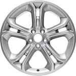 New 20" 2011-2015 Ford Explorer Hyper Silver Replacement Alloy Wheel - Factory Wheel Replacement