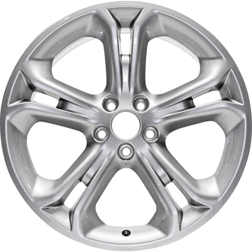 New 20" 2011-2015 Ford Explorer Hyper Silver Replacement Alloy Wheel - 3860