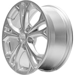 New 17" 2010-2012 Ford Fusion Silver Replacement Alloy Wheel - 3871 - Factory Wheel Replacement