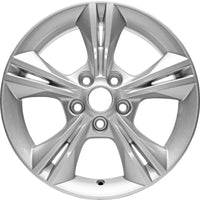 New 16" 2012-2014 Ford Focus Silver Replacement Alloy Wheel - 3878 - Factory Wheel Replacement