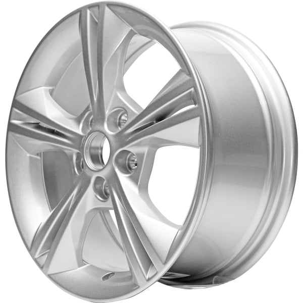 New 16" 2012-2014 Ford Focus Silver Replacement Alloy Wheel - 3878 - Factory Wheel Replacement