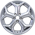 New 18" 2013-2018 Ford Focus Bright Silver Replacement Wheel
