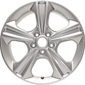 New 17" 2013-2016 Ford Escape Silver Replacement Alloy Wheel - 3943