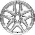 New 17" 2013-2016 Ford Fusion Silver Replacement Alloy Wheel - 3957