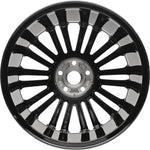 New 18" 2013-2016 Ford Fusion Black Chrome Replacement Alloy Wheel - Factory Wheel Replacement
