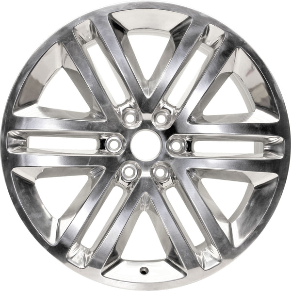 New 22" 2015-2017 Ford Expedition Polished Replacement Alloy Wheel - 3993 - Factory Wheel Replacement