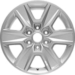 New 18" 2015-2019 Ford F-150 All Silver Replacement Alloy Wheel - 3999 - Factory Wheel Replacement