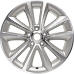 New 18" 2012-2017 Buick Verano Machined Silver Replacement Alloy Wheel - 4111 - Factory Wheel Replacement