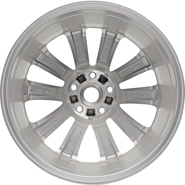 New 18" 2012-2017 Buick Verano Machined Silver Replacement Alloy Wheel - 4111 - Factory Wheel Replacement