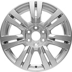 New 18" 2010-2016 Cadillac SRX All Silver Replacement Alloy Wheel