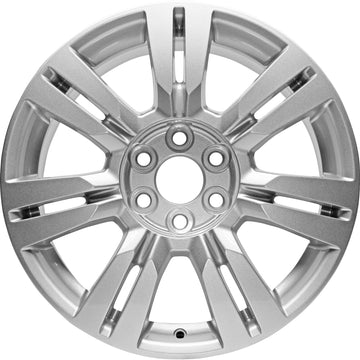 New 18" 2010-2016 Cadillac SRX All Silver Replacement Alloy Wheel - 4664