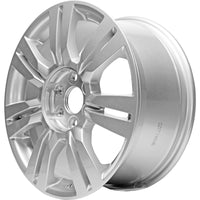 New 18" 2010-2016 Cadillac SRX All Silver Replacement Alloy Wheel