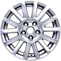 New 17" 2010-2014 Cadillac CTS Silver Replacement Alloy Wheel - 4668
