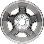 New 17" 2004-2007 Chevrolet Silverado 1500 Replacement Alloy Wheel - 5196