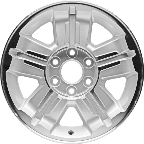 New 18" 2007-2013 Chevrolet Silverado 1500 Replacement Alloy Wheel - 5300 - Factory Wheel Replacement