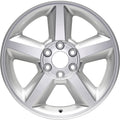 New 20" 2007-2014 Chevrolet Tahoe All Silver Replacement Alloy Wheel