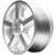 New 20" 2007-2013 Chevrolet Silverado 1500 All Silver Replacement Alloy Wheel - Factory Wheel Replacement