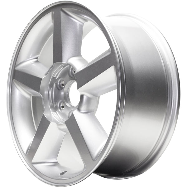 New 20" 2007-2013 Chevrolet Avalanche 1500 All Silver Replacement Alloy Wheel - Factory Wheel Replacement