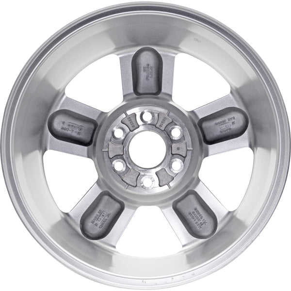 New 20" 2007-2013 Chevrolet Avalanche 1500 All Silver Replacement Alloy Wheel - Factory Wheel Replacement