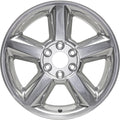 New 20" 2007-2013 Chevrolet Silverado 1500 Polished Replacement Alloy Wheel