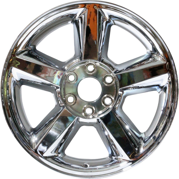 New 20" 2007-2013 Chevrolet Silverado 1500 Chrome Replacement Alloy Wheel