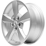 New 17" 2006-2012 Chevrolet Malibu All Silver Replacement Alloy Wheel - Factory Wheel Replacement