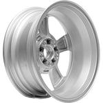 New 17" 2006-2012 Chevrolet Malibu All Silver Replacement Alloy Wheel - Factory Wheel Replacement