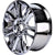 New 22" 2007-2014 Cadillac Escalade Chrome Replacement Alloy Wheel