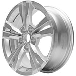 New 17" 2010-2017 Chevrolet Equinox Silver Replacement Alloy Wheel - 5433 - Factory Wheel Replacement