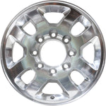 New 18" 2011-2018 Chevrolet Silverado 3500 SRW Polished Replacement Alloy Wheel - 5502 - Factory Wheel Replacement