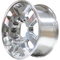 New 18" 2011-2018 Chevrolet Silverado 3500 SRW Polished Replacement Alloy Wheel - 5502 - Factory Wheel Replacement