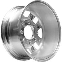New 18" 2011-2018 Chevrolet Silverado 3500 SRW Polished Replacement Alloy Wheel - 5502 - Factory Wheel Replacement