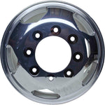 New 17" 2011-2022 GMC Sierra 3500 DRW Front Polished Dually Wheel - 5519 - Factory Wheel Replacement