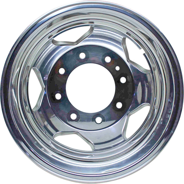 New 17" 2011-2022 GMC Sierra 3500 DRW Rear Polished Dually Wheel - 5520 - Factory Wheel Replacement