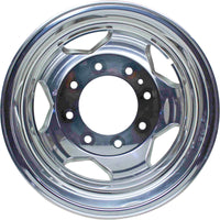 New 17" 2011-2022 Chevrolet Silverado 3500 DRW Rear Polished Dually Wheel - 5520
