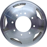 New 17" 2011-2022 Chevrolet Silverado 3500 DRW Rear Polished Dually Wheel - 5520
