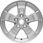 New 16" 2013-2015 Chevrolet Malibu Silver Replacement Alloy Wheel - 5558 - Factory Wheel Replacement