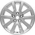 New 18" 2016 Chevrolet Malibu Limited All Silver Replacement Alloy Wheel - 5560