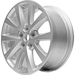 New 18" 2013-2015 Chevrolet Malibu All Silver Replacement Alloy Wheel - 5560 - Factory Wheel Replacement
