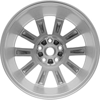 New 18" 2013-2015 Chevrolet Malibu All Silver Replacement Alloy Wheel - 5560 - Factory Wheel Replacement