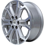 New 19" 2013-2016 GMC Acadia Machine Grey Replacement Alloy Wheel - Factory Wheel Replacement