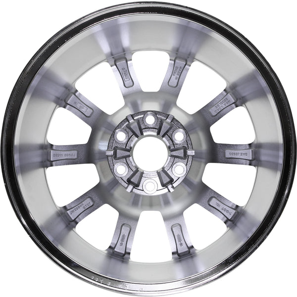 New 20" 2014-2018 GMC Sierra 1500 Chrome Replacement Alloy Wheel - 5644 - Factory Wheel Replacement
