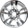New 18" 2014-2018 Chevrolet Silverado 1500 Replacement Alloy Wheel - 5646