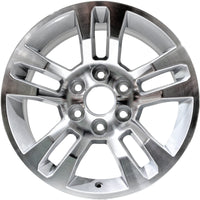 New 18" 2014-2018 Chevrolet Silverado 1500 Replacement Alloy Wheel