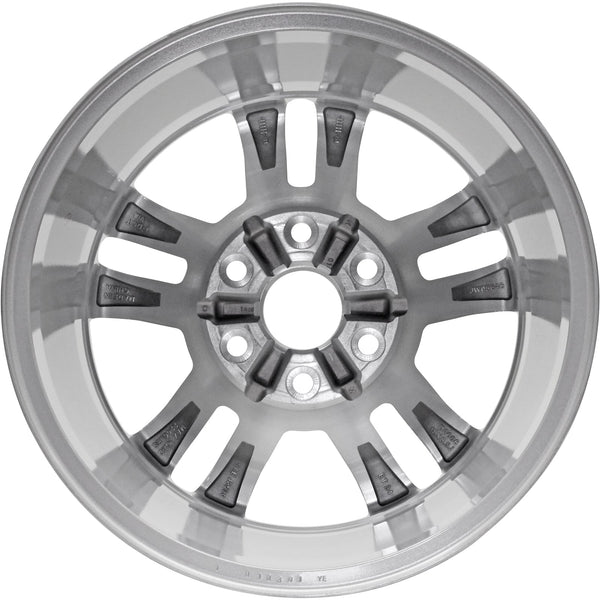 New Set of 4 18" 2000-2018 Chevrolet Silverado 1500 Replacement Alloy Wheels - Factory Wheel Replacement