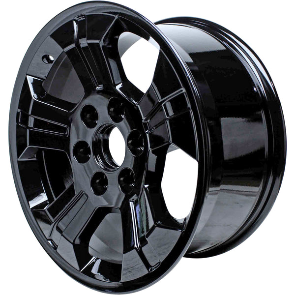 New 18" 2016-2020 Chevrolet Tahoe Black Replacement Alloy Wheel
